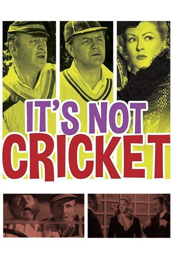 Cartel de It's Not Cricket