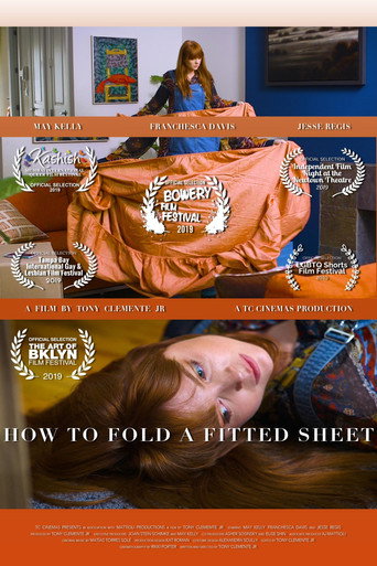Cartel de How to Fold a Fitted Sheet