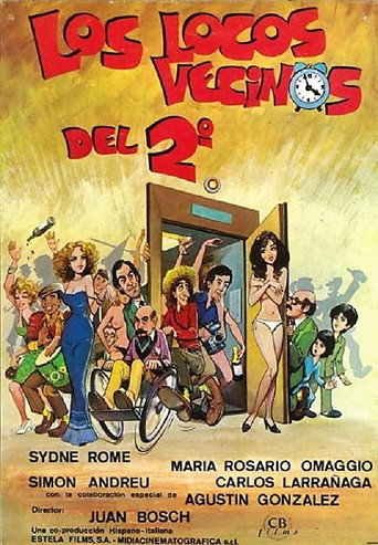 Cartel de Los locos vecinos del 2°