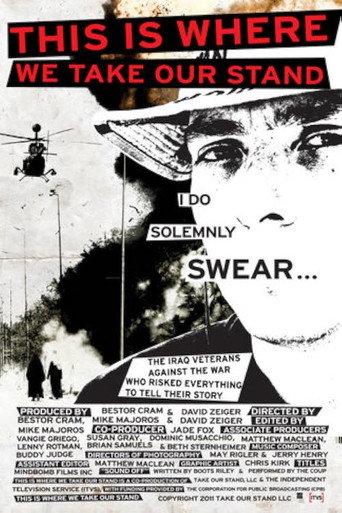 Cartel de This Is Where We Take Our Stand