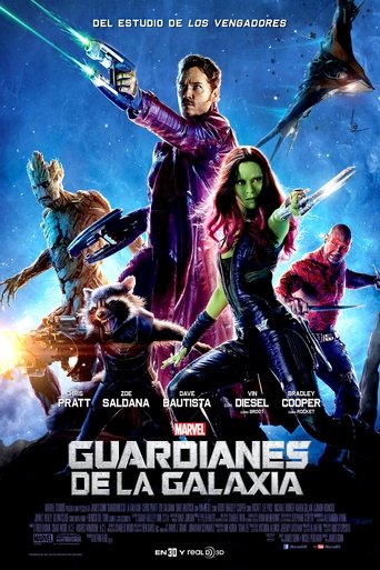 Cartel de Guardianes de la galaxia