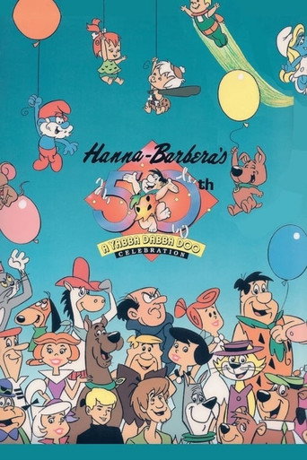 Cartel de Hanna Barbera's 50th "A Yabba Dabba Doo Celebration"