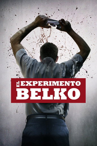 Cartel de El experimento Belko