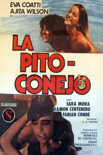 Cartel de El regreso de Eva-man (La pito-conejo)