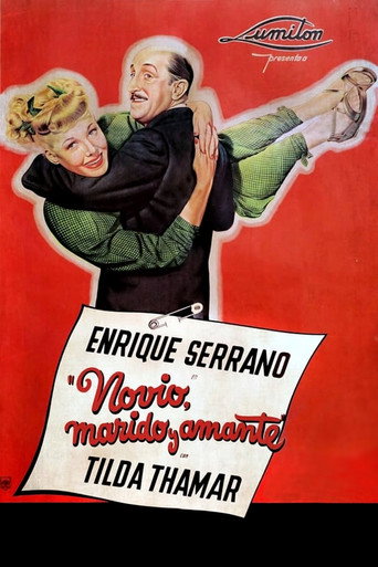 Cartel de Novio, marido y amante