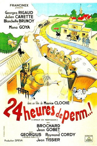 Cartel de Vingt-quatre heures de perm'