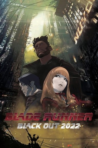 Cartel de Blade Runner: Apagón 2022