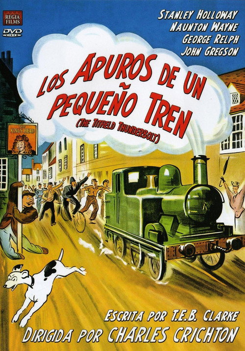 Cartel de Los apuros de un pequeño tren
