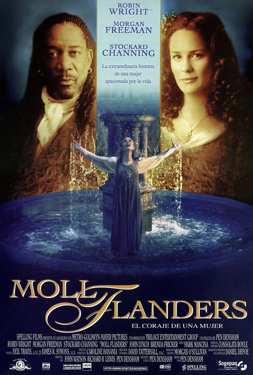 Cartel de Moll Flanders, el coraje de una mujer