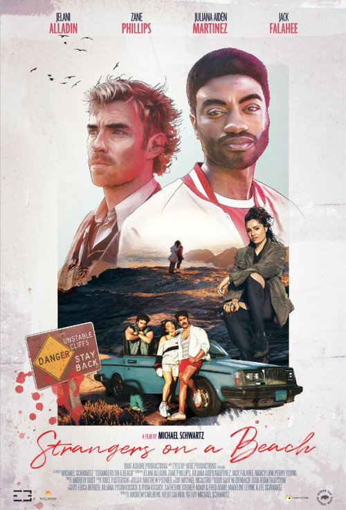 Cartel de Strangers on a Beach