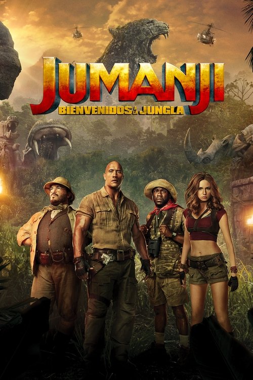 Cartel de Jumanji: Bienvenidos a la jungla