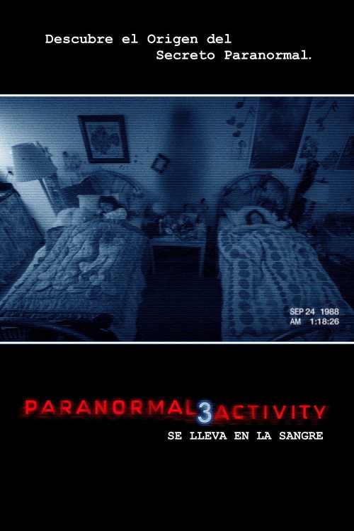 Cartel de Paranormal Activity 3