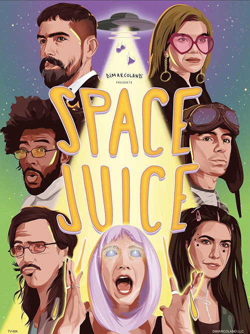 Cartel de Space Juice