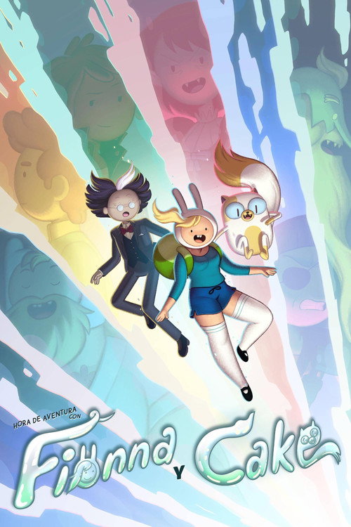 Cartel de Hora de aventuras: Fionna y Cake