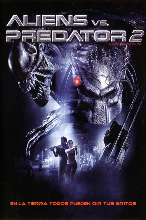 Cartel de Alien contra predator II