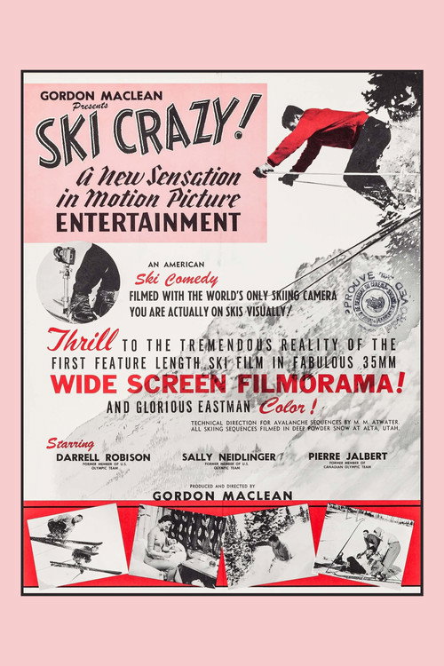 Cartel de Ski Crazy