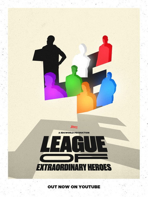 Cartel de The League of Extra Ordinary Heroes
