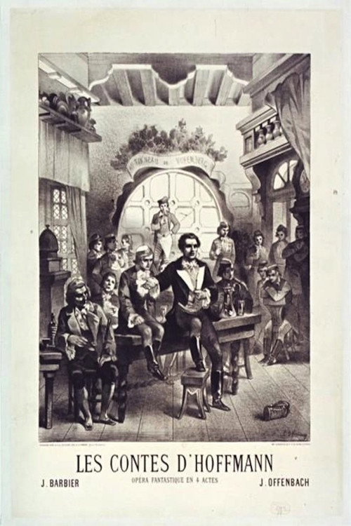 Cartel de Les Contes d'Hoffmann