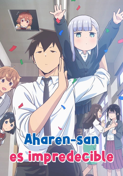 Cartel de Aharen-san wa Hakarenai