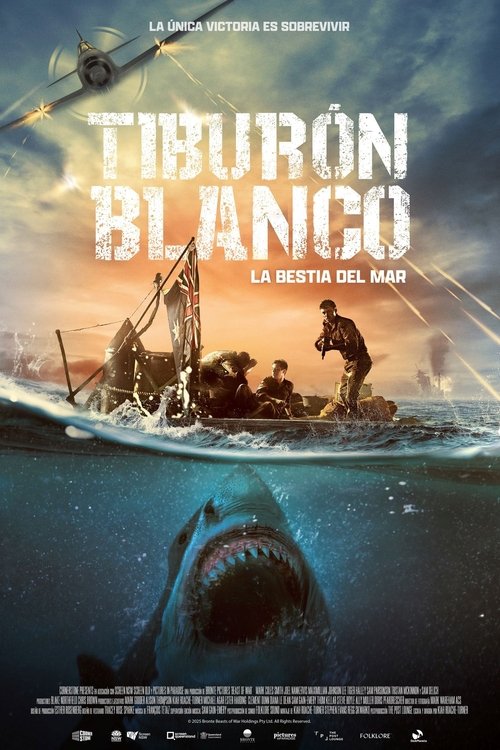 Cartel de Tiburón blanco: La bestia del mar