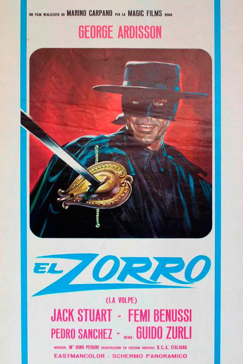 Cartel de El Zorro
