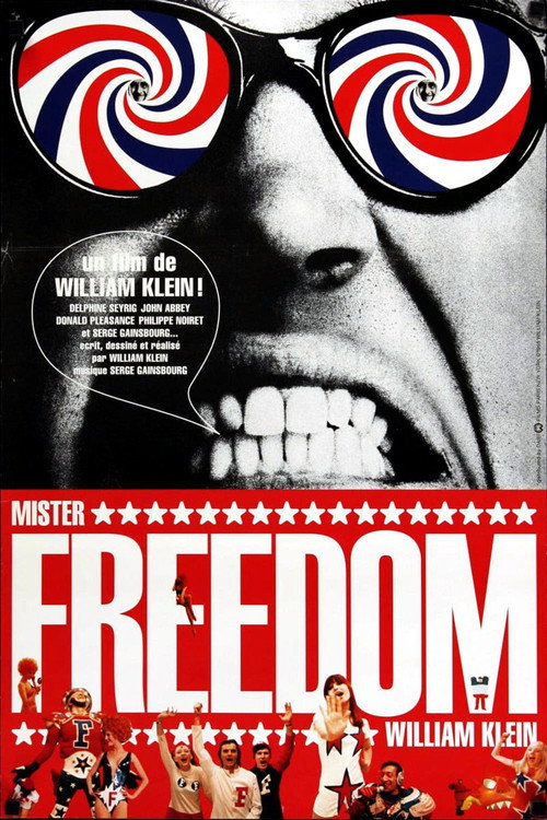 Cartel de Mr. Freedom