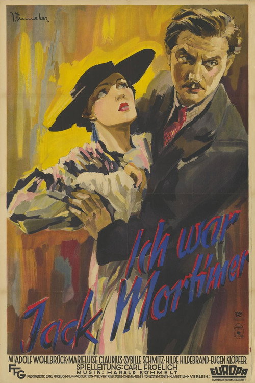 Cartel de Ich war Jack Mortimer
