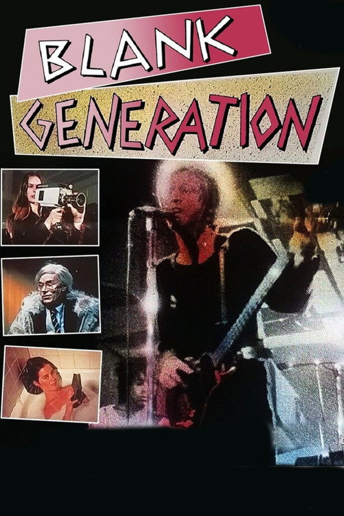 Cartel de Blank Generation