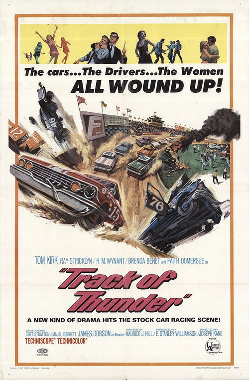 Cartel de Track Of Thunder
