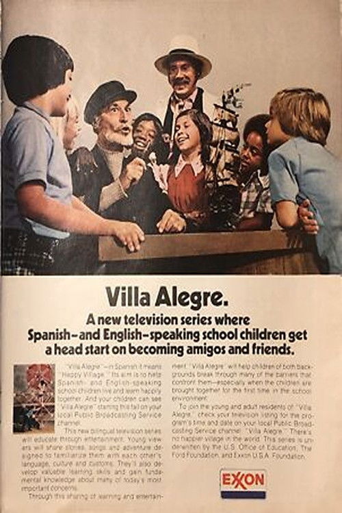 Cartel de Villa Alegre