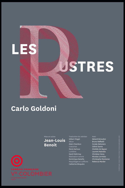 Cartel de Les rustres