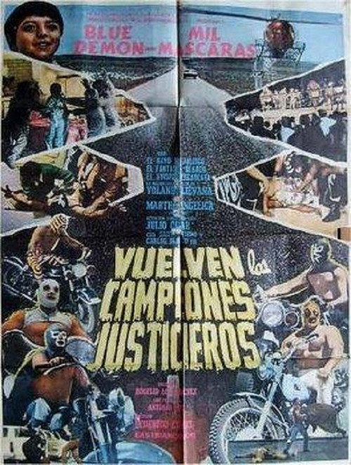 Cartel de Vuelven Los Campeones Justicieros