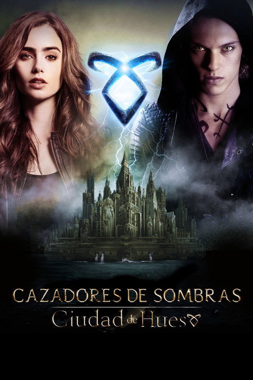 Cartel de Cazadores de sombras: Ciudad de hueso