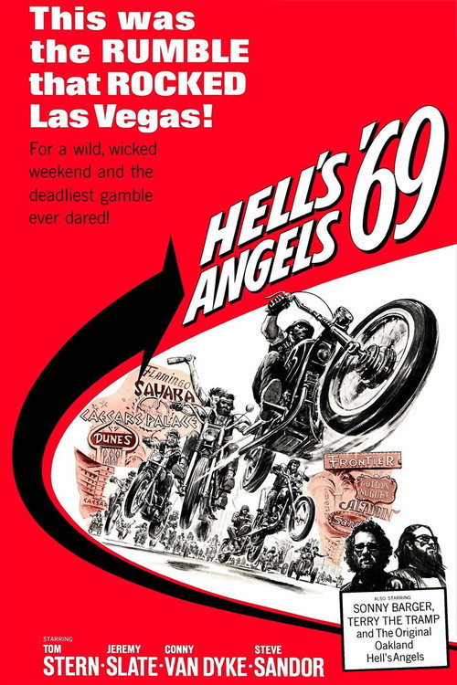 Cartel de Hell's Angels '69