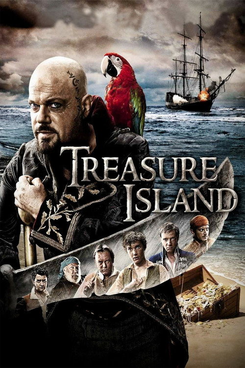 Cartel de La isla del tesoro