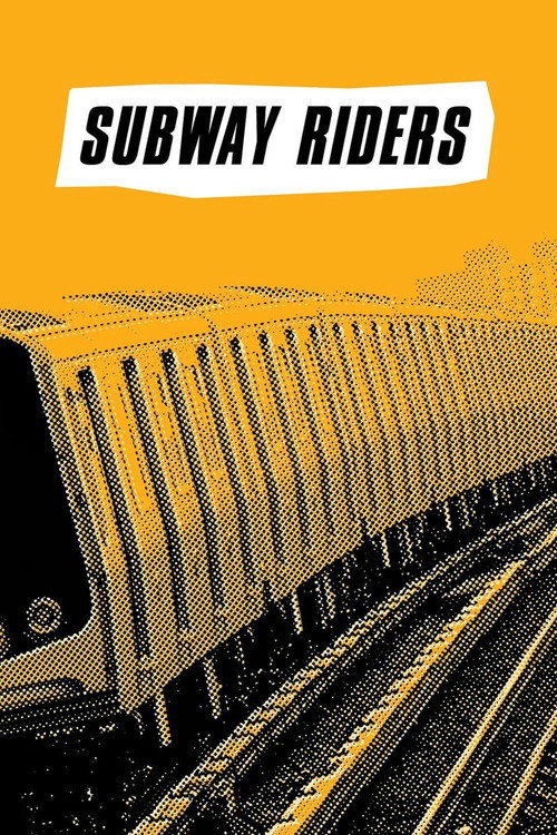 Cartel de Subway Riders