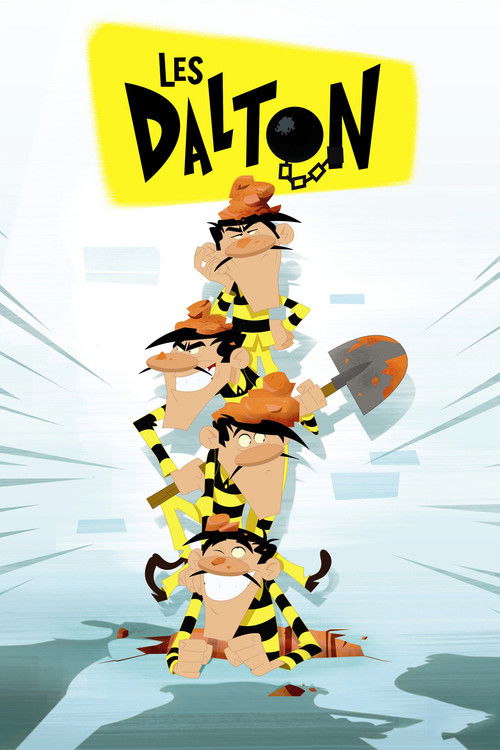 Cartel de Les Dalton