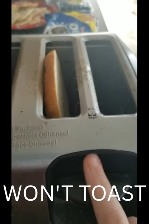 Cartel de Won't Toast