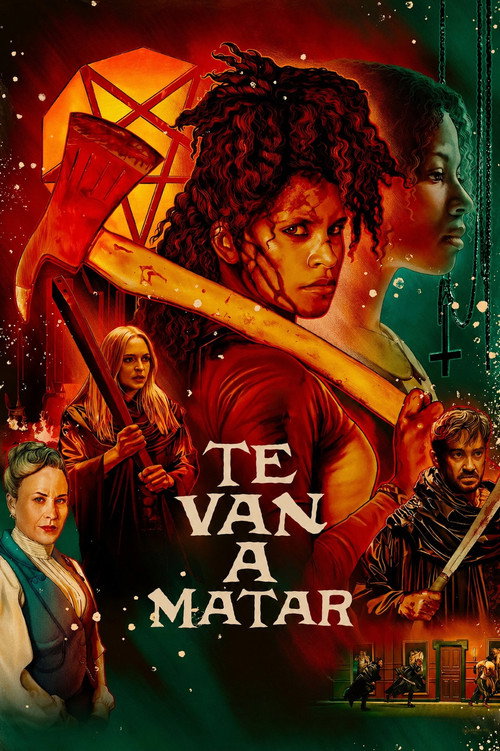 Cartel de Te van a matar
