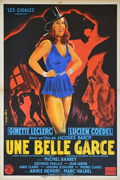 Cartel de Une belle garce