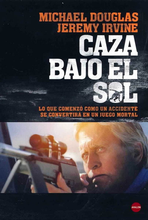 Cartel de Caza bajo el sol
