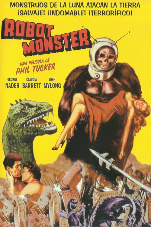 Cartel de Robot Monster