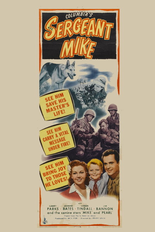 Cartel de Sergeant Mike