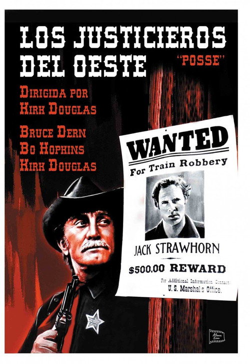Cartel de Los justicieros del Oeste