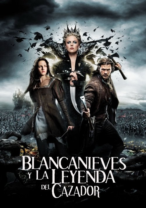 Cartel de Blancanieves y la leyenda del cazador