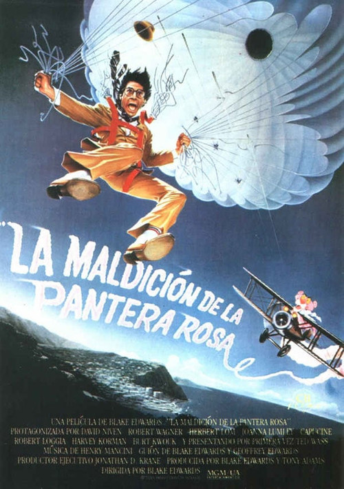 Cartel de La maldición de la pantera rosa