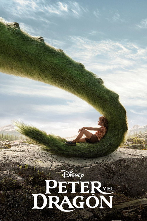 Cartel de Peter y el dragón