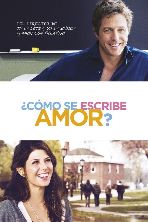 Cartel de ¿Cómo se escribe amor?