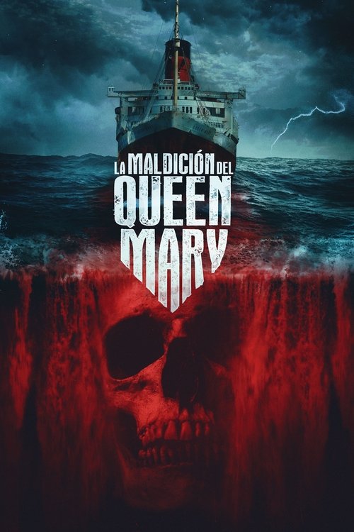Cartel de La maldición del Queen Mary