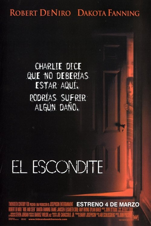 Cartel de El escondite